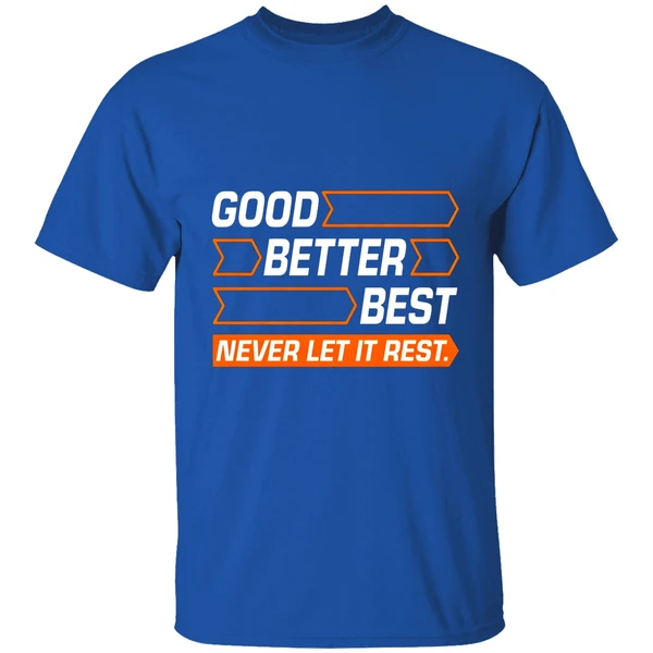 Good Better Best Never Let It Rest Chicago Bears Shirt - Image 8
