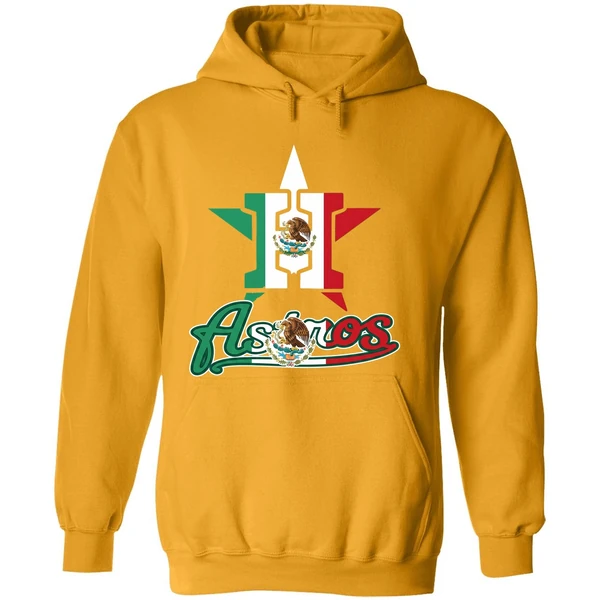 Good Houston Astros Baseball Mexican Flag Hoodie