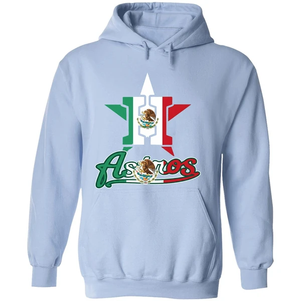 Good Houston Astros Baseball Mexican Flag Hoodie - Image 4