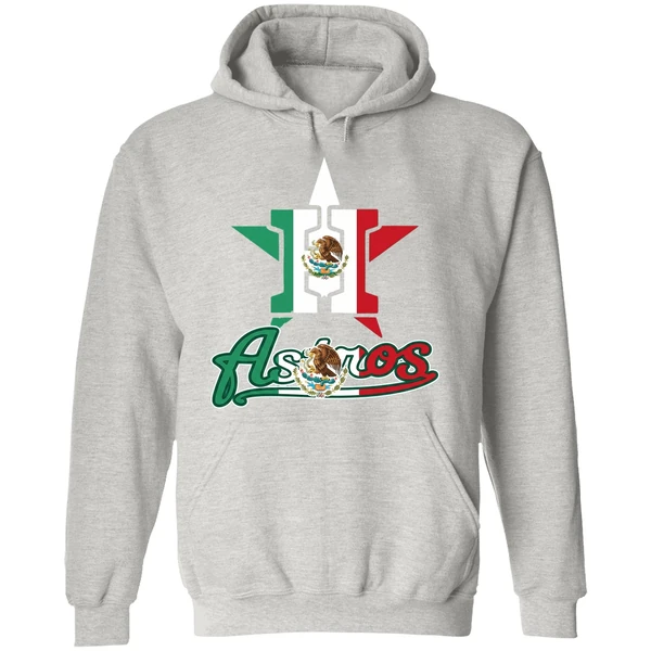 Good Houston Astros Baseball Mexican Flag Hoodie - Image 9