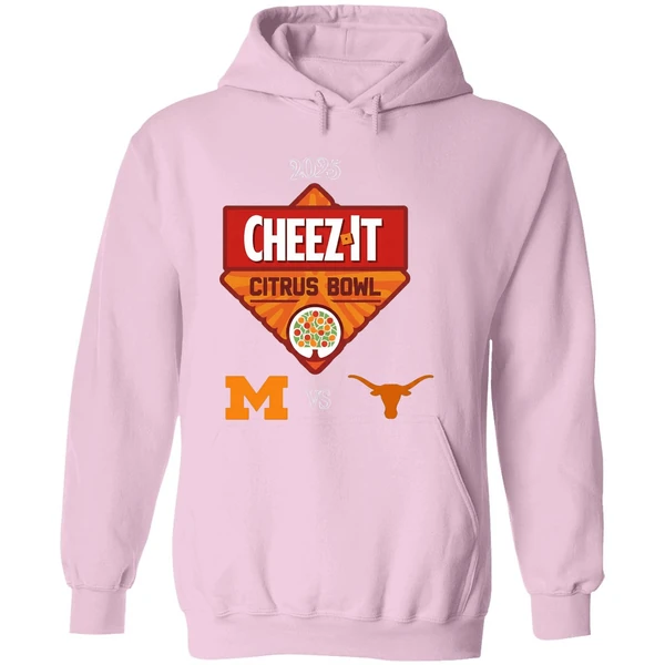 Good Texas Longhorns Vs Michigan Wolverines 2025 Cheez It Citrus Bowl Hoodie - Image 5