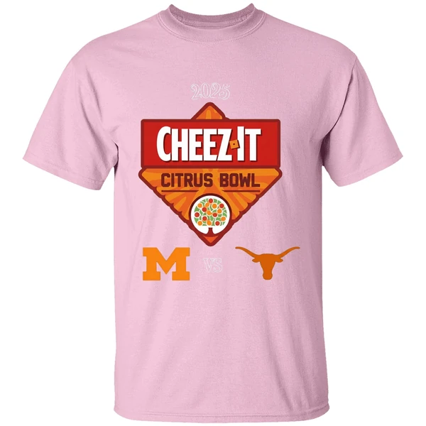 Good Texas Longhorns Vs Michigan Wolverines 2025 Cheez It Citrus Bowl Shirt - Image 3