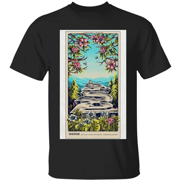 Goose Apr 10 2026 Exploreasheville Com Arena Shirt