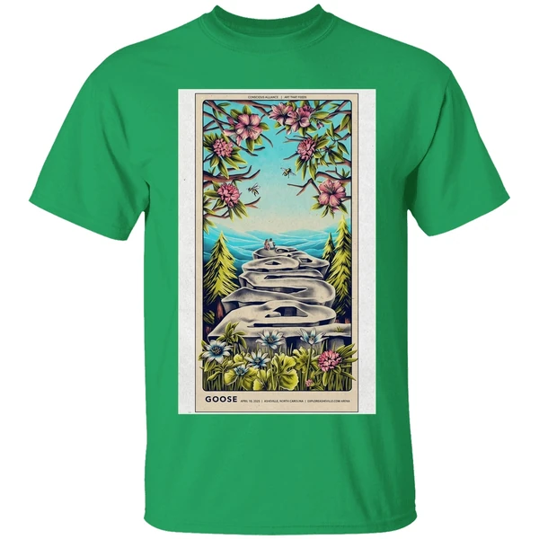 Goose Apr 10 2026 Exploreasheville Com Arena Shirt - Image 2