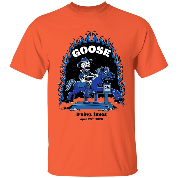 goose apr 25 2026 the pavilion at toyota music factory irving tx shirt orange