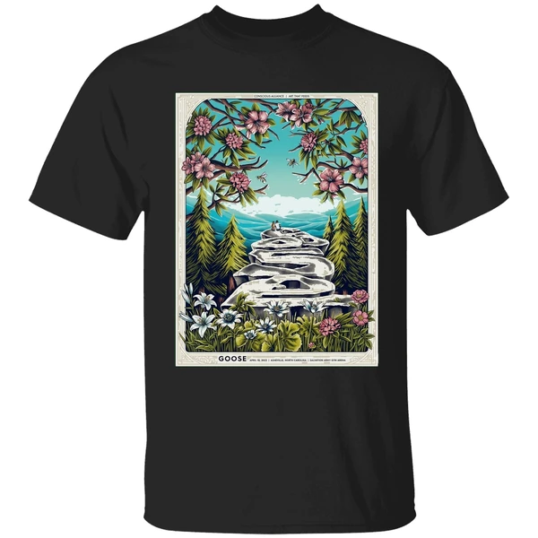 Goose In Asheville Nc On April 10 2026 Tour Shirt