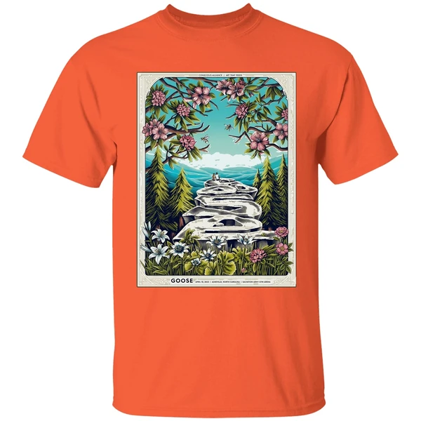 Goose In Asheville Nc On April 10 2026 Tour Shirt - Image 6