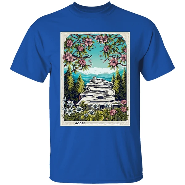 Goose In Asheville Nc On April 10 2026 Tour Shirt - Image 8