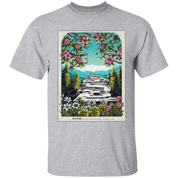 Goose In Asheville Nc On April 10 2026 Tour Shirt - Image 9