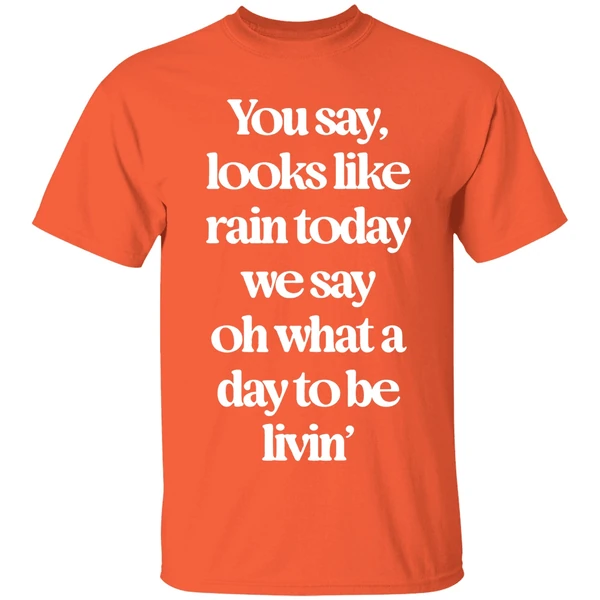 Goose The Band You Say Looks Like Rain Today Shirt - Image 6