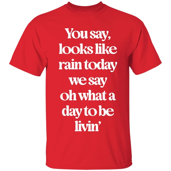 Goose The Band You Say Looks Like Rain Today Shirt - Image 7