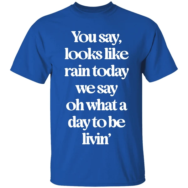 Goose The Band You Say Looks Like Rain Today Shirt - Image 8
