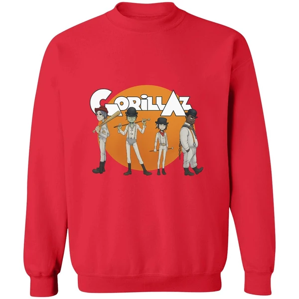 Gorillaz Clockwork Orange Sweatshirt - Image 4