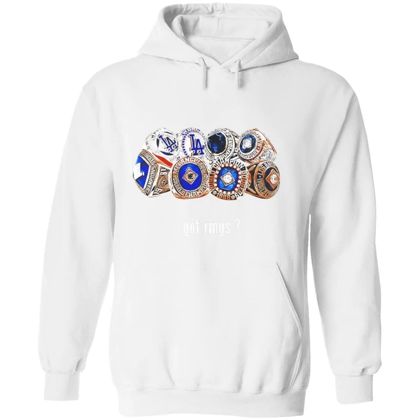 Got Rings Los Angeles Dodgers 2025 World Champions Hoodie - Image 8