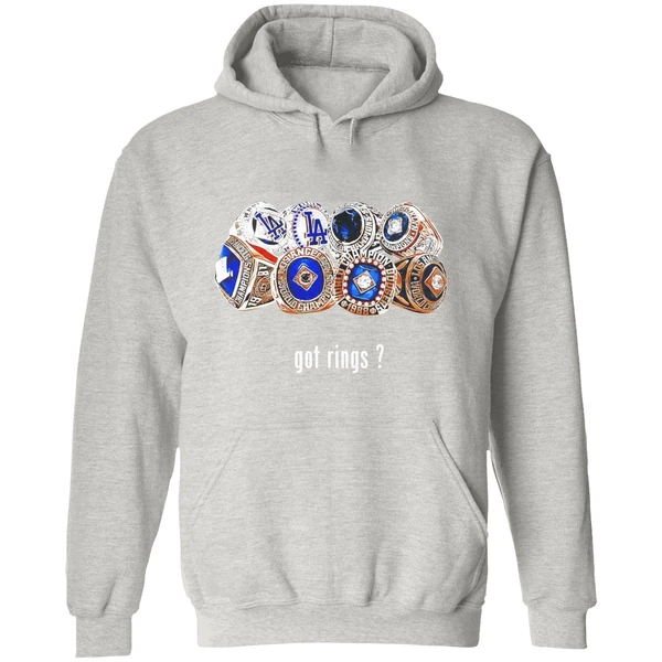 Got Rings Los Angeles Dodgers 2025 World Champions Hoodie - Image 9