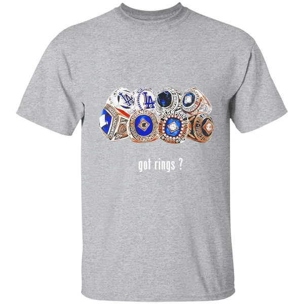 Got Rings Los Angeles Dodgers 2025 World Champions Shirt - Image 9