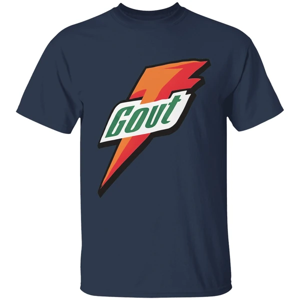 gout gatorade logo shirt navy