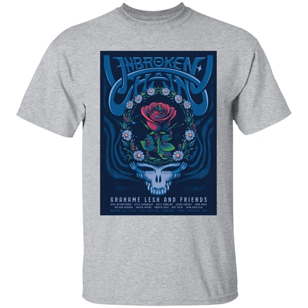 grahame lesh and friends mar 14 2026 capitol theatre in port chester ny poster shirt sportgrey