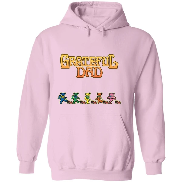 Grateful Dad Mowing Bears Hoodie - Image 5