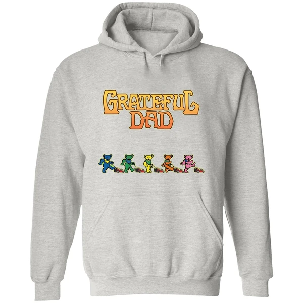 Grateful Dad Mowing Bears Hoodie - Image 9