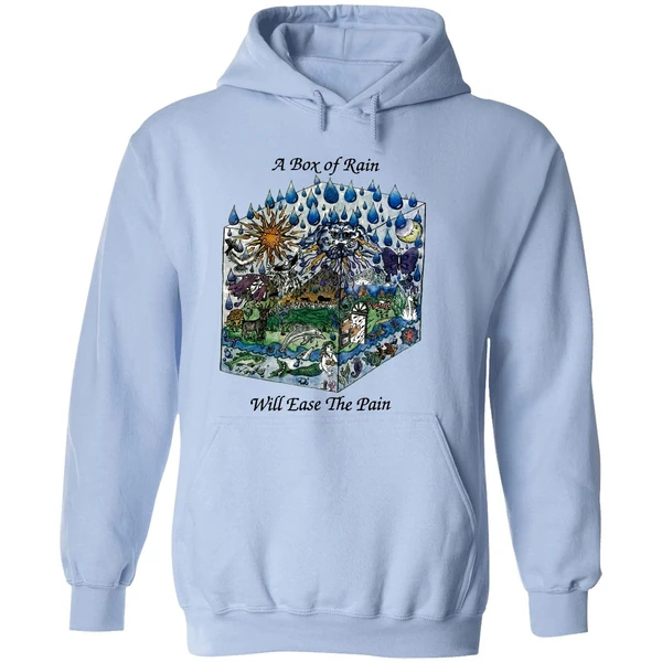 Grateful Dead A Box Of Rain Will Ease The Pain Hoodie - Image 4