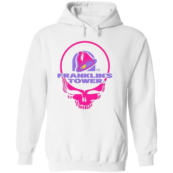 Grateful Dead Franklins Tower God Save The Child That Rings That Bell Taco Bell Hoodie - Image 8