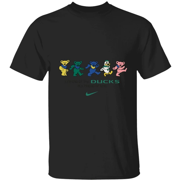 Grateful Dead X Oregon Ducks A Friend Of The Ducks Is A Friend Of Mine Shirt - Image 9