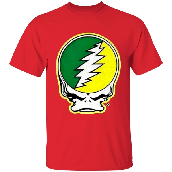 Grateful Ducks Grateful Dead 26 Green Yellow Steal Ur Face Shirt - Image 6