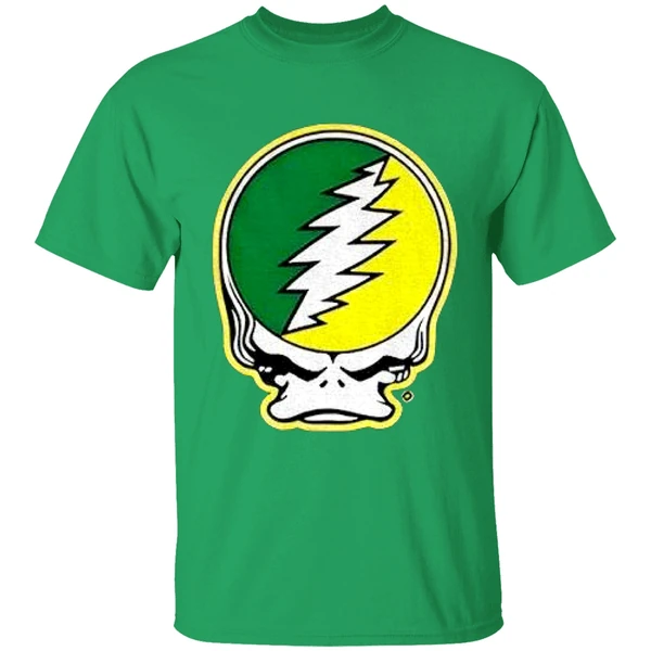 Grateful Ducks Logo The Oregon Ducks New Grateful Dead Shirt - Image 9