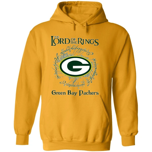 Green Bay Packers 2025 The Lord Of The Rings Memories Night Hoodie