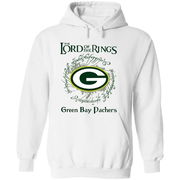Green Bay Packers 2025 The Lord Of The Rings Memories Night Hoodie - Image 8
