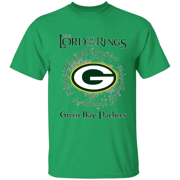 Green Bay Packers 2025 The Lord Of The Rings Memories Night Shirt - Image 2