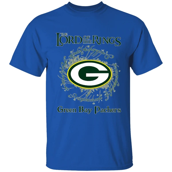 Green Bay Packers 2025 The Lord Of The Rings Memories Night Shirt - Image 8