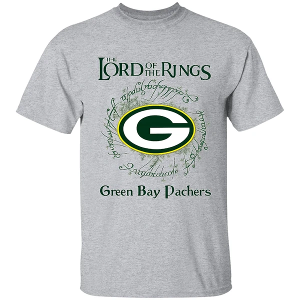 Green Bay Packers 2025 The Lord Of The Rings Memories Night Shirt - Image 9