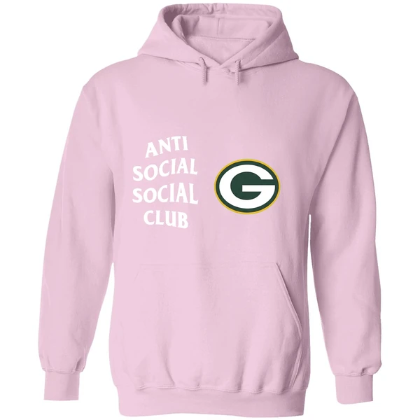 Green Bay Packers Anti Social Social Club Nfl Hoodie - Image 5