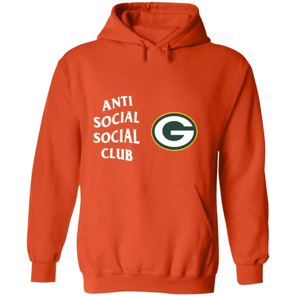 Green Bay Packers Anti Social Social Club Nfl Hoodie - Image 6