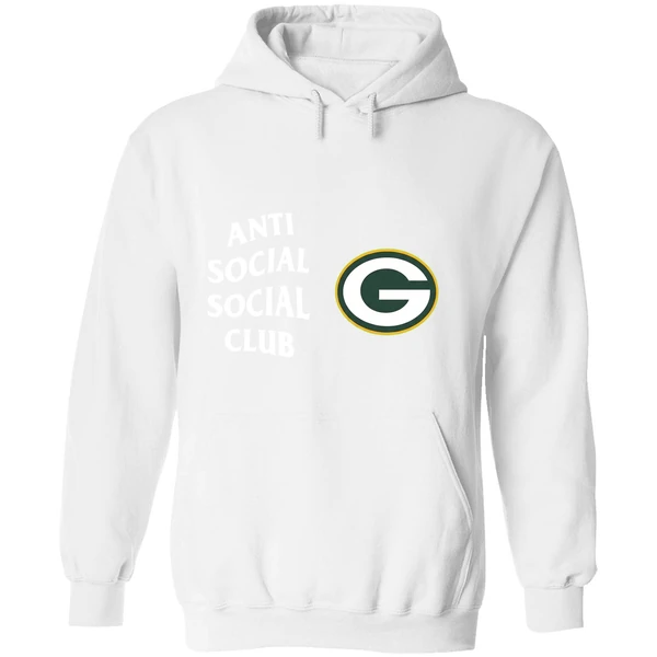 Green Bay Packers Anti Social Social Club Nfl Hoodie - Image 8