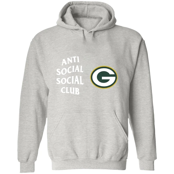 Green Bay Packers Anti Social Social Club Nfl Hoodie - Image 9