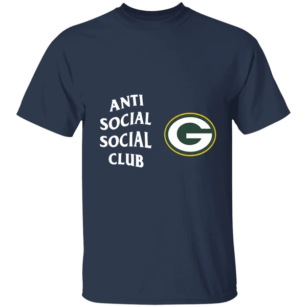Green Bay Packers Anti Social Social Club Nfl Shirt - Image 5