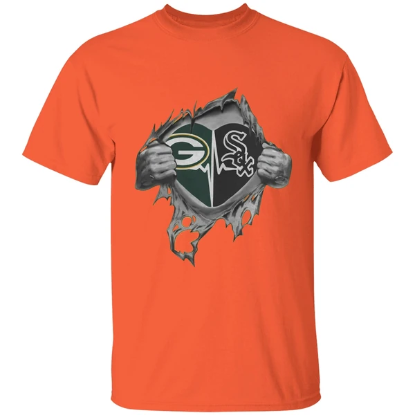 Green Bay Packers Chicago White Sox Inside Shirt - Image 6