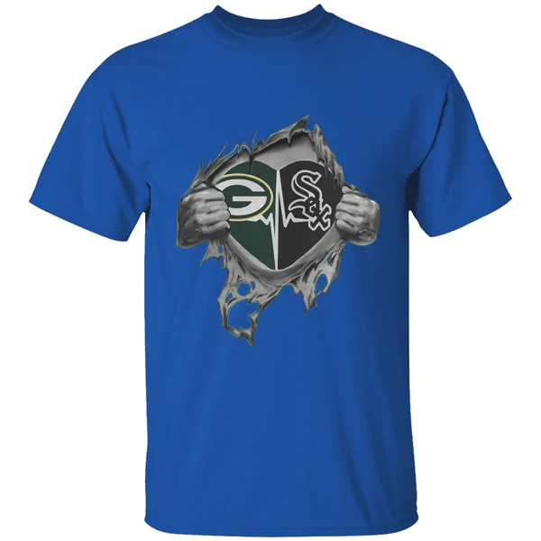 Green Bay Packers Chicago White Sox Inside Shirt - Image 8