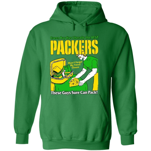 Green Bay Packers Has Literally The Best These Guys Sure Can Pack Hoodie - Image 2
