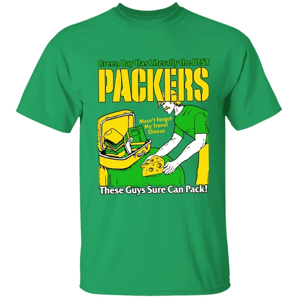 Green Bay Packers Has Literally The Best These Guys Sure Can Pack Shirt - Image 2