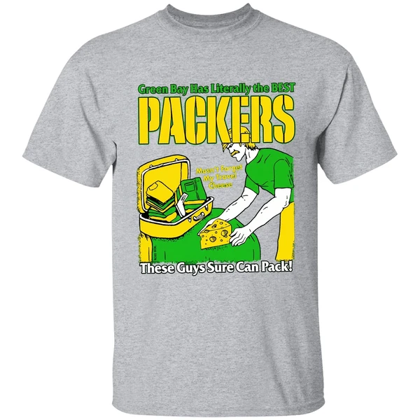 Green Bay Packers Has Literally The Best These Guys Sure Can Pack Shirt - Image 9