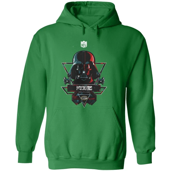 Green Bay Packers Star Wars Darth Vaders Hoodie - Image 2