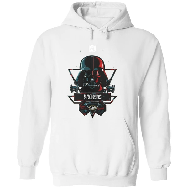 Green Bay Packers Star Wars Darth Vaders Hoodie - Image 8
