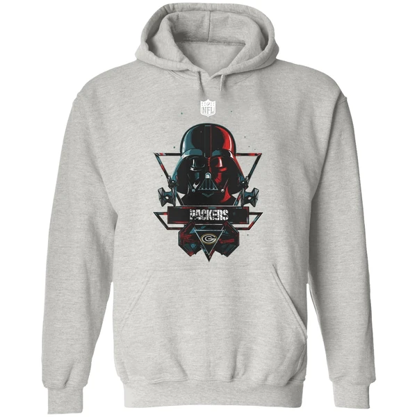Green Bay Packers Star Wars Darth Vaders Hoodie - Image 9
