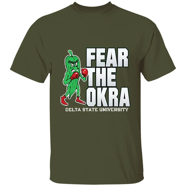 green-chili-boxing-fear-the-okra-delta-state-university-shirt-militarygreen