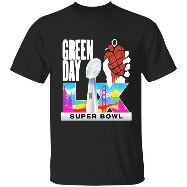 Green Day Super Bowl Lx 2026 American Shirt