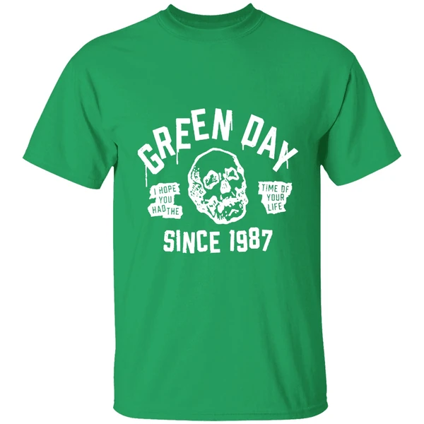 Greenday I Hope You Had The Time Of Your Life Since 1987 Shirt - Image 2